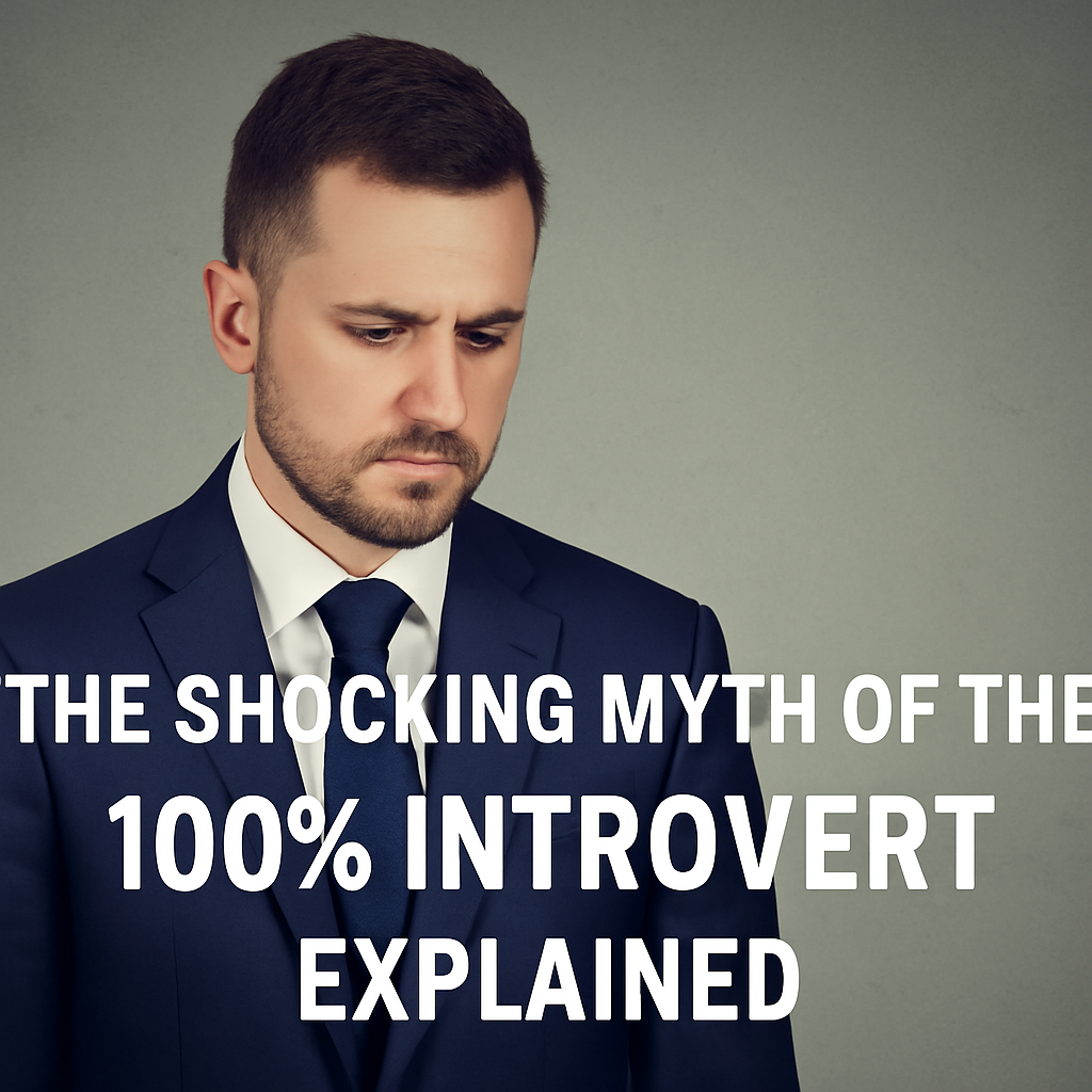 The Shocking Myth of the 100% Introvert Explained