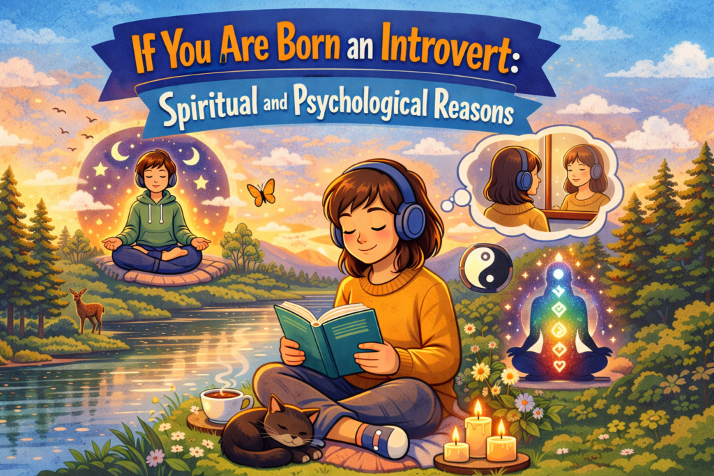 If You Are Born an Introvert to know Spiritual and Psychological Reasons