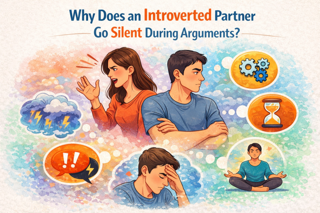 Introverted Partner Go Silent During Arguments the best insight